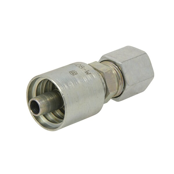 (HW-MT) SAE Flareless Compression w/ Sleeve & Nut - Rigid - Straight 3" x5" x1"